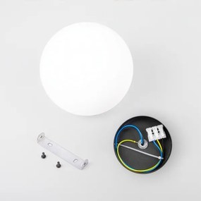 Stropné svietidlo MOONLIGHT 1xE27/15W/230V pr. 16 cm čierne