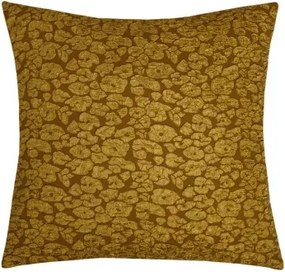 Dekoračný vankúš Sandra 43x43 cm, žakárový žltý%