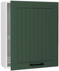 Skrinka do kuchyne Irma W60su Alu zelená Mat