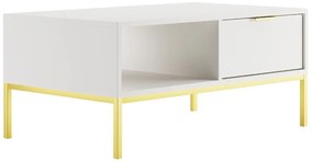 Konferenčný Stolík 100 Austin Biely/Zlatý