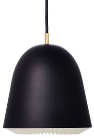 LE KLINT Caché – závesná lampa, čierna, 20 cm