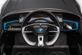 Detské elektrické autíčko na diaľkové ovládanie BestBerg BBCC-20B - BMW i4 / od 3 rokov / nosnosť 30 kg / čierne