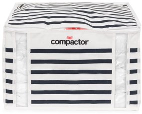 Úložný box na oblečenie Compactor Medium Mariniere 3D Vacuum Bag, 125 l