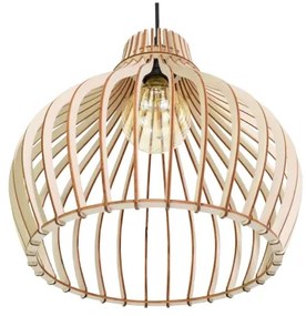 Luster na lanku BARREL 2xE27/24W/230V