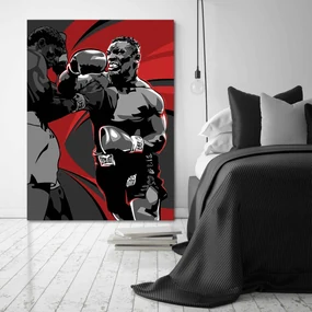 Gario Obraz na plátne Mike Tyson - Nikita Abakumov Rozmery: 80 x 120 cm