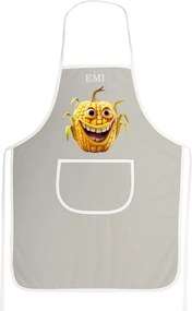 Kuchynská zástera Corny EMI, sivá