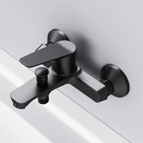 Vaňová a sprchová batéria AM.PM Hit FTA10022 jednopáková, čierna