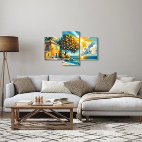 Obraz - Dom s pomarančmi I. (90x60 cm)