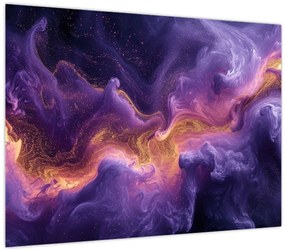 Obraz - Fialová hmlovina (70x50 cm)