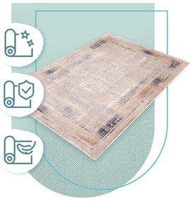 Koberec Pula T432A hnedo-béžový