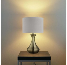 Searchlight EU2750AB - Stolná lampa TOUCH 1xE14/40W/230V