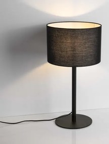 LED čierna stolná lampa Sibnia