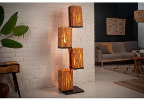 Stojaca lampa 40504 Euphoria 154cm Prírodná Logan Drevo  - Komfort-nábytok