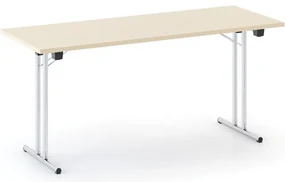 Skladací konferenčný stôl FOLDING, 160x80 cm, buk