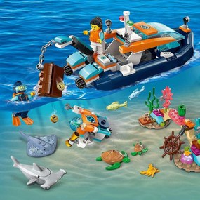 LEGO City 60377 Prieskumná ponorka potápačov 2260377