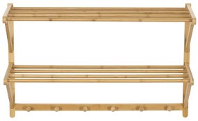 Vešiak B005 NAT, bambus