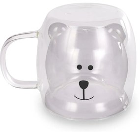 Lamart LT9125 2-dielna sada pohárov Bear Vaso, 250 ml, číra