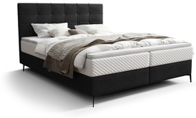 Jednolôžková posteľ 120 cm Infernus Comfort (čierna) (s roštom, s úl. priestorom). Vlastná spoľahlivá doprava až k Vám domov. 1082363