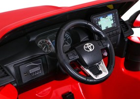 RAMIZ Elektrické autíčko Toyota Hilux DK-HL860 - červená - motor 4x45W - BATÉRIA - 1x12V14Ah - 2024