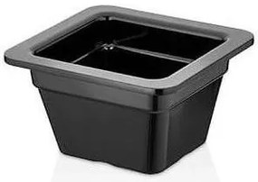KULSAN MELAMÍNOVÁ GASTRO MISA 17,6X16,2X10CM ČIERNA