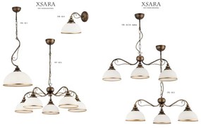 Jupiter 1178 - XSK - Svietidlo nástenné XSARA 1xE27/60W/230V