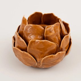Svietnik Petalia light brown 10 cm
