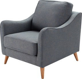 Kreslo Venuste denim blue/brown