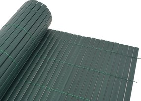 Umelá PVC rákosová rohož/zástena BestBerg BBGD-153GN / 1,5 × 3 m / zelená