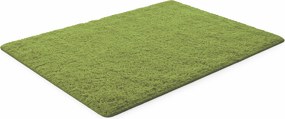 Shaggy koberec Lana v zelenej farbe – obdĺžnikový tvar Rozmer: 120x170 cm