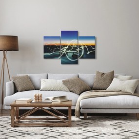 Obraz - pohľad na oblohu zo strechy (90x60 cm)