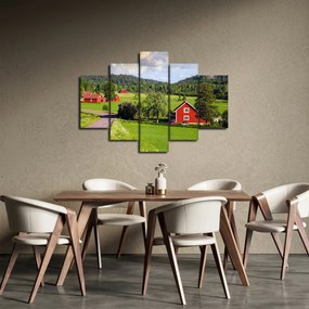 Obraz vidieka (150x105 cm)