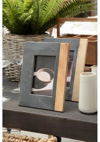Sivý kamenný rámček 18x23 cm Kata – Premier Housewares