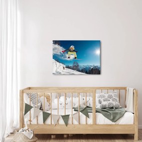 Obraz - Snowboardista (70x50 cm)