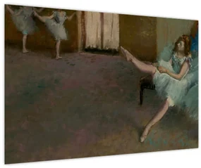 Obraz - Edgar Degas, Before the Ballet, reprodukcia (90x60 cm)