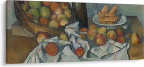 Obraz - Paul Cezanne, The Basket of Apples, reprodukcia (120x50 cm)