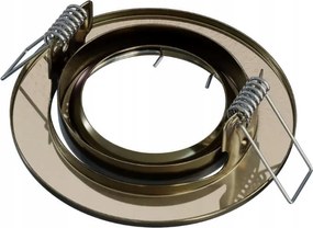 Halogenové stropníe svietidlo mosazné - pohyblivé pro patice GU10