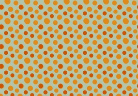 Fototapeta - Retro bodky (147x102 cm)