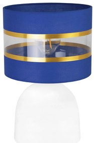 Stolná lampa Elegance, 1x textilné tienidlo (výber zo 6 farieb), (výber z 2 farieb konštrukcie), g