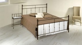 IRON-ART AMALFI - nežná kovová posteľ 160 x 200 cm, kov