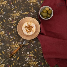 Ľanová utierka 45x65 cm Marsala – Linen Tales