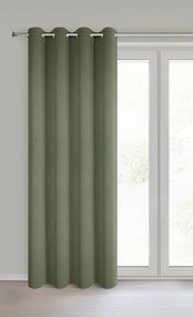 ZÁVES NA KÚŽKOCH NERISA 140X250 CM OLIVOVÁ