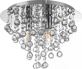 XXXLutz STROPNÉ SVIETIDLO, 38/38/26 cm Globo - Online Only bytové doplnky - 004558417301