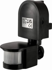 ECOLIGHT Infračervený pohybový senzor IP44 300W čierny