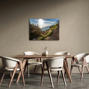 Obraz - Hora Olymp (70x50 cm)