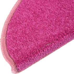 Vopi Nášľapy na schody Eton ružový polkruh - 24x65 polkruh (rozmer vrátane ohybu)