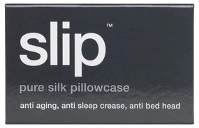 Hodvábna obliečka na vankúš 51x76 cm Charcoal – slip