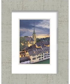 Drevený fotorámik Bern svetlosivý 13x18 cm
