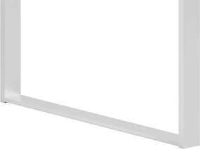 Písací stôl Amanda, biely