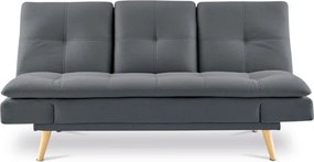 Trojmiestna rozkladacia sedačka, sivá ASB-4720 GREY2