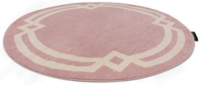 Okrúhly koberec HAMPTON Lux ružová